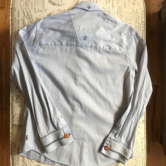 English Laundry Embroidered Dress Shirt - Picture 5 of 7